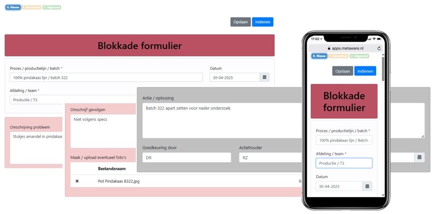 blokkadeformulier